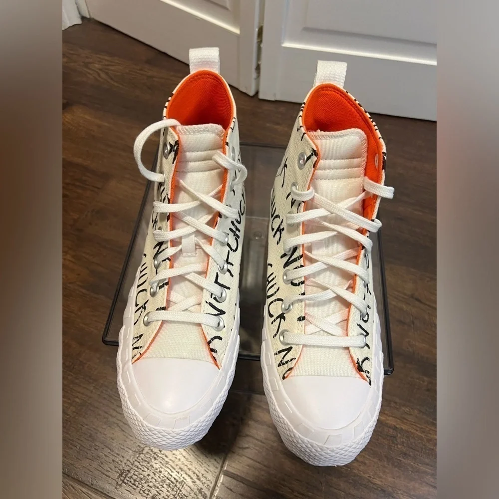 Converse Not A Chuck Embroidery Hi Top Sneaker Size kid 6